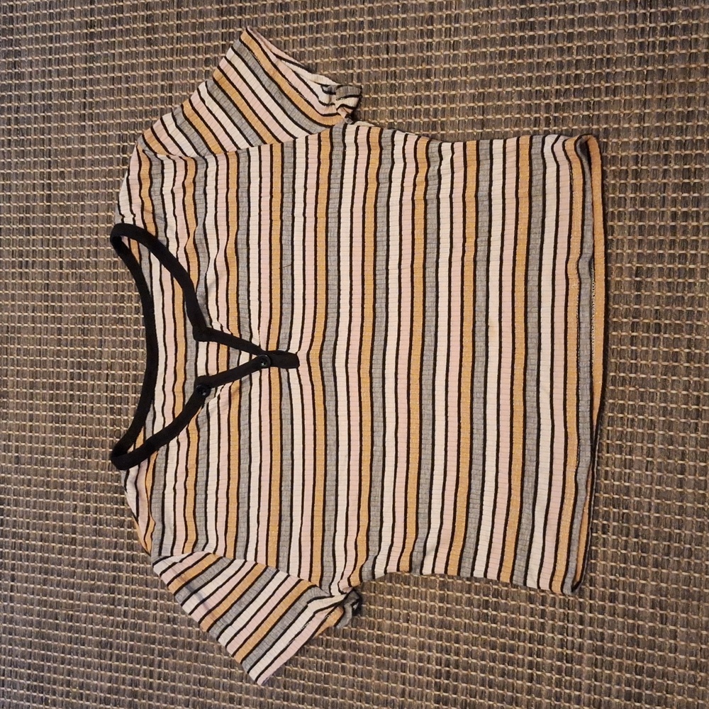 Striped Crop Top XS